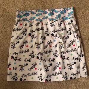 Skort Obsession Pickleball Skirt medium with built in shorts NWT
